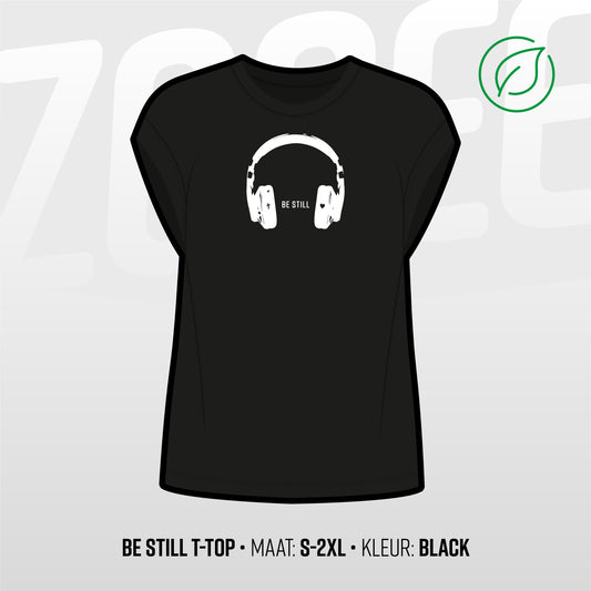 Lifestyle: Be Still Tee • Ladies