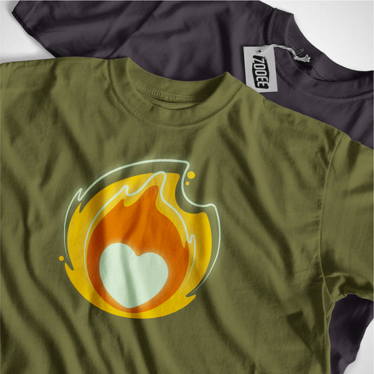 Burning Heart Tee